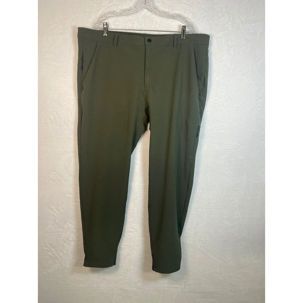 Russell Jogger Pants Mens Olilve Green XL‎ 40-42 Athletic Training Activewear